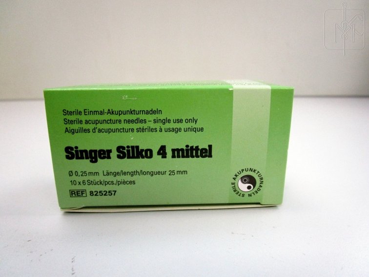 Singer Silko 4 mittel, 0,25 x 25 mm Box