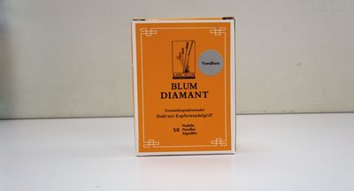 Blum Diamant versilbert 0,30 x 13 mm Box