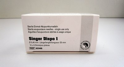 Singer Dispo 1, 0,40 x 25 mm Box