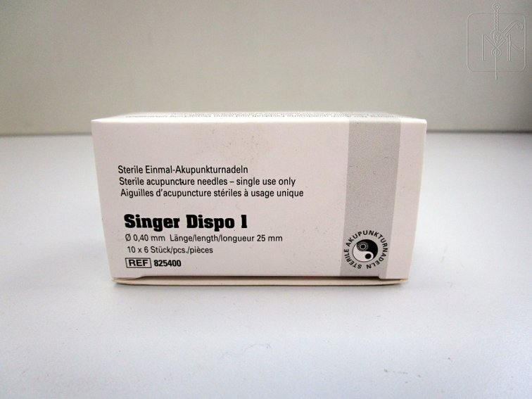 Singer Dispo 1, 0,40 x 25 mm Box