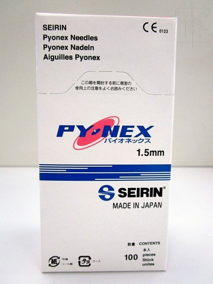 Seirin New Pyonex pink, 0,20 x 1,5 mm Box