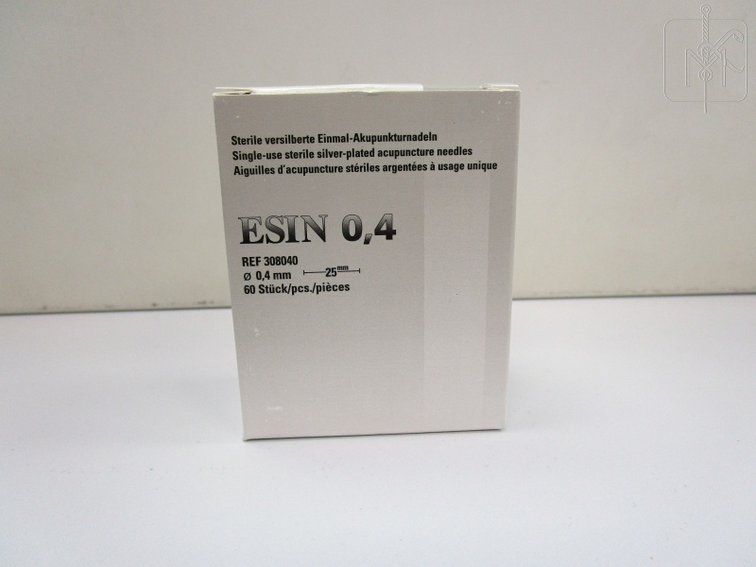ESIN Einmal-Silbernadel 0,40 x 25 mm Box