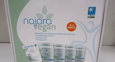 Najara Shake vegan 3+1 gratis Box