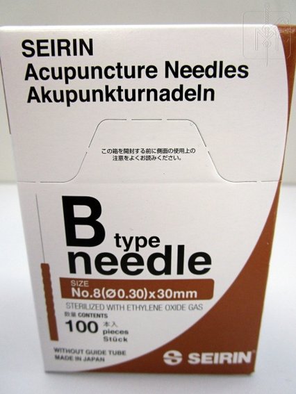 Seirin B-Type Needle braun, 0,30 x 30 mm Box